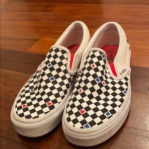 Vans Slip On Checkerboard Skate Shoe